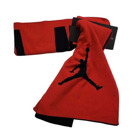 Air Jordan Reversible Oversized Knit Scarf Jumpman - Picture 4 of 5